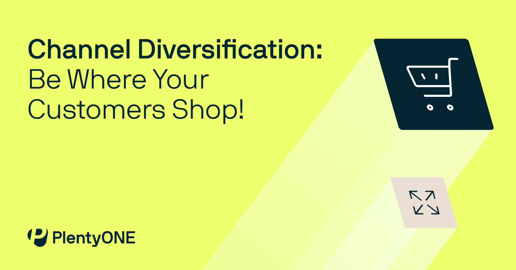 Banner: Channel Diversification: Be Where Your Customers Shop!