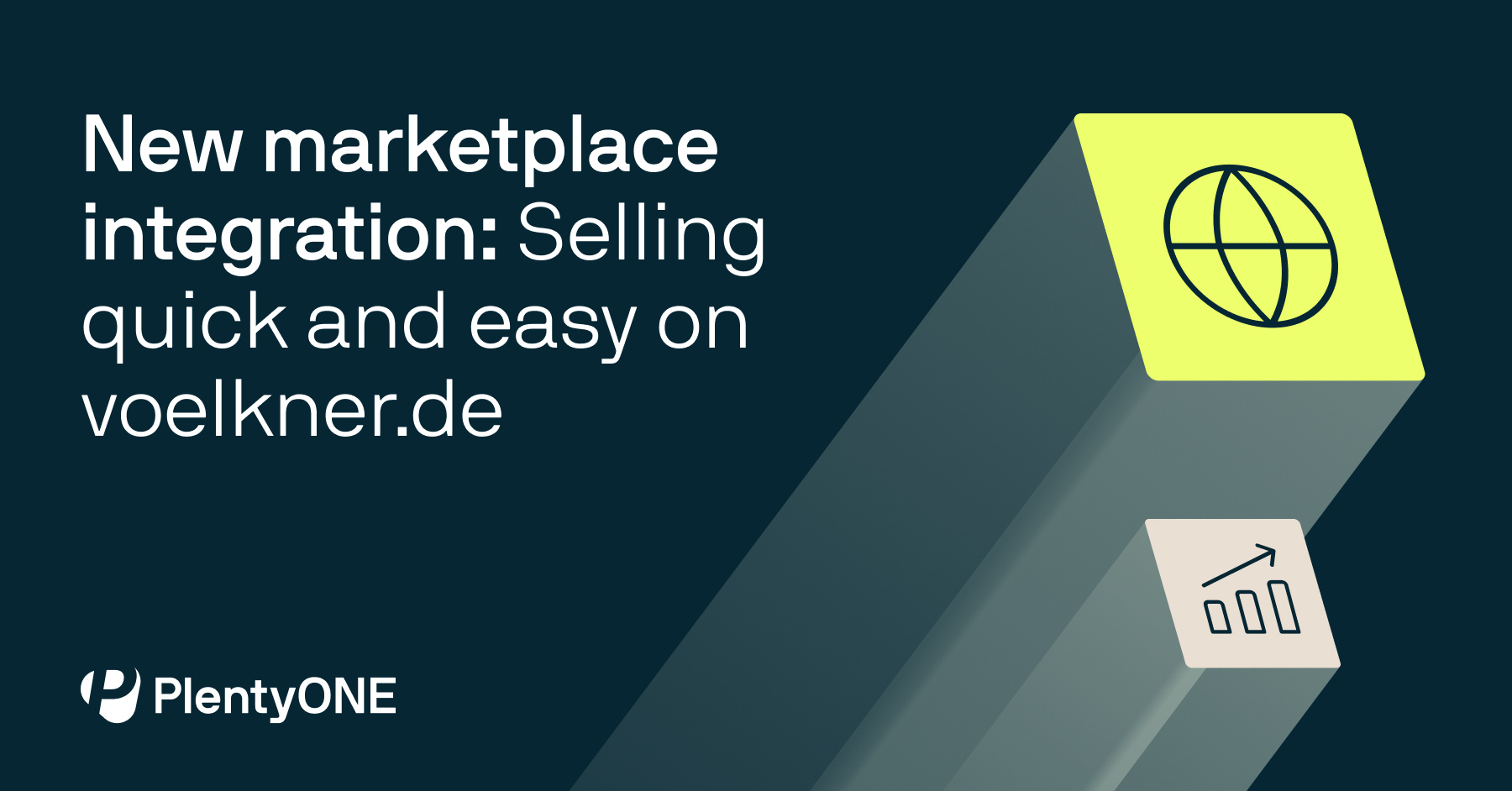 Banner: New marketplace integration: Selling quick and easy on voelkner.de 