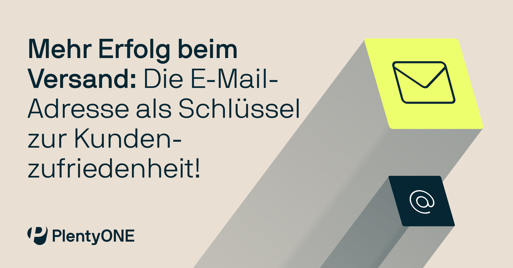 Banner: Mehr Erfolg beim Versand: Die E-Mail-Adresse als Schlüssel zur Kundenzufriedenheit!