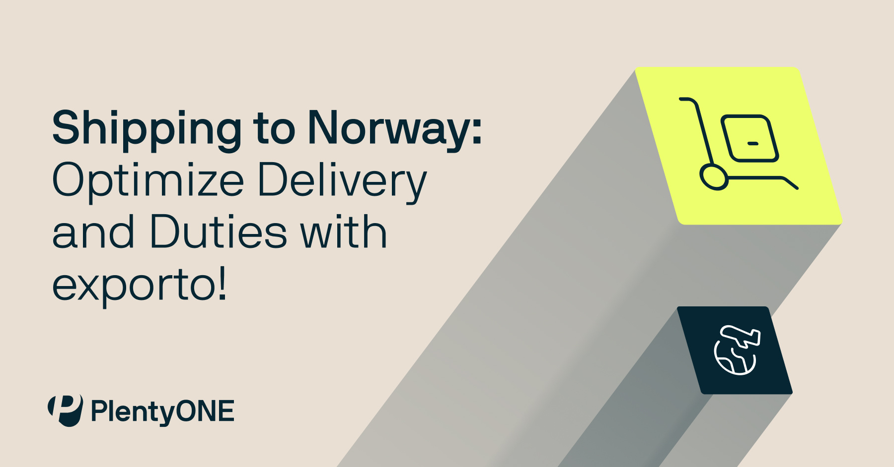 Banner: Shipping to Norway: Optimize Delivery and Duties with exporto!